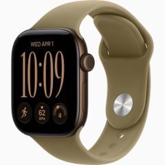 Apple Watch S12 GPS+Cellular 42mm - Dark Bronze Aluminium Case with Olive Sport Band