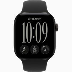 Apple Watch S12 GPS 42mm - Black Aluminium Case with Black Sport Band