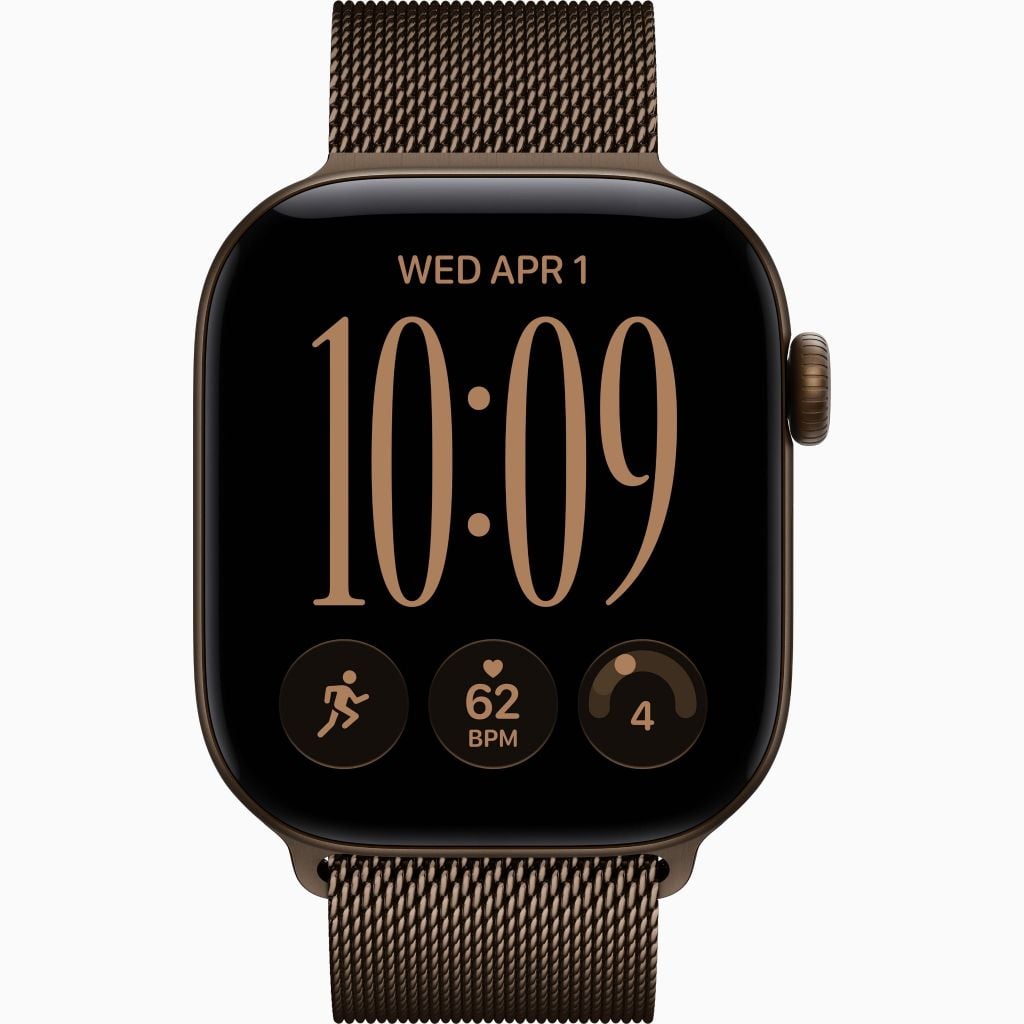 Apple Watch S12 GPS 42mm - Dark Bronze Aluminium Case with Dark Bronze Milanese Loop