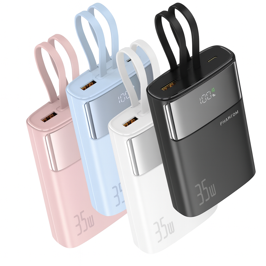 Pin dự phòng PHANTOM P64 20000mAh Sạc Magsafe