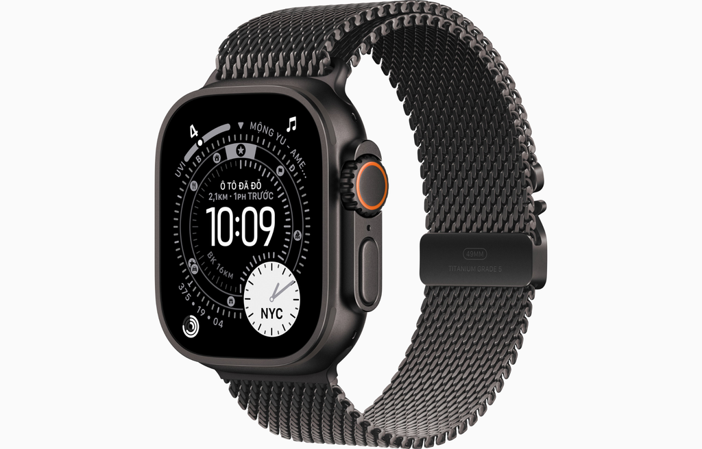 Apple Watch Ultra 3 49mm l Viền Titan l Dây Milan - VN/A (2025)