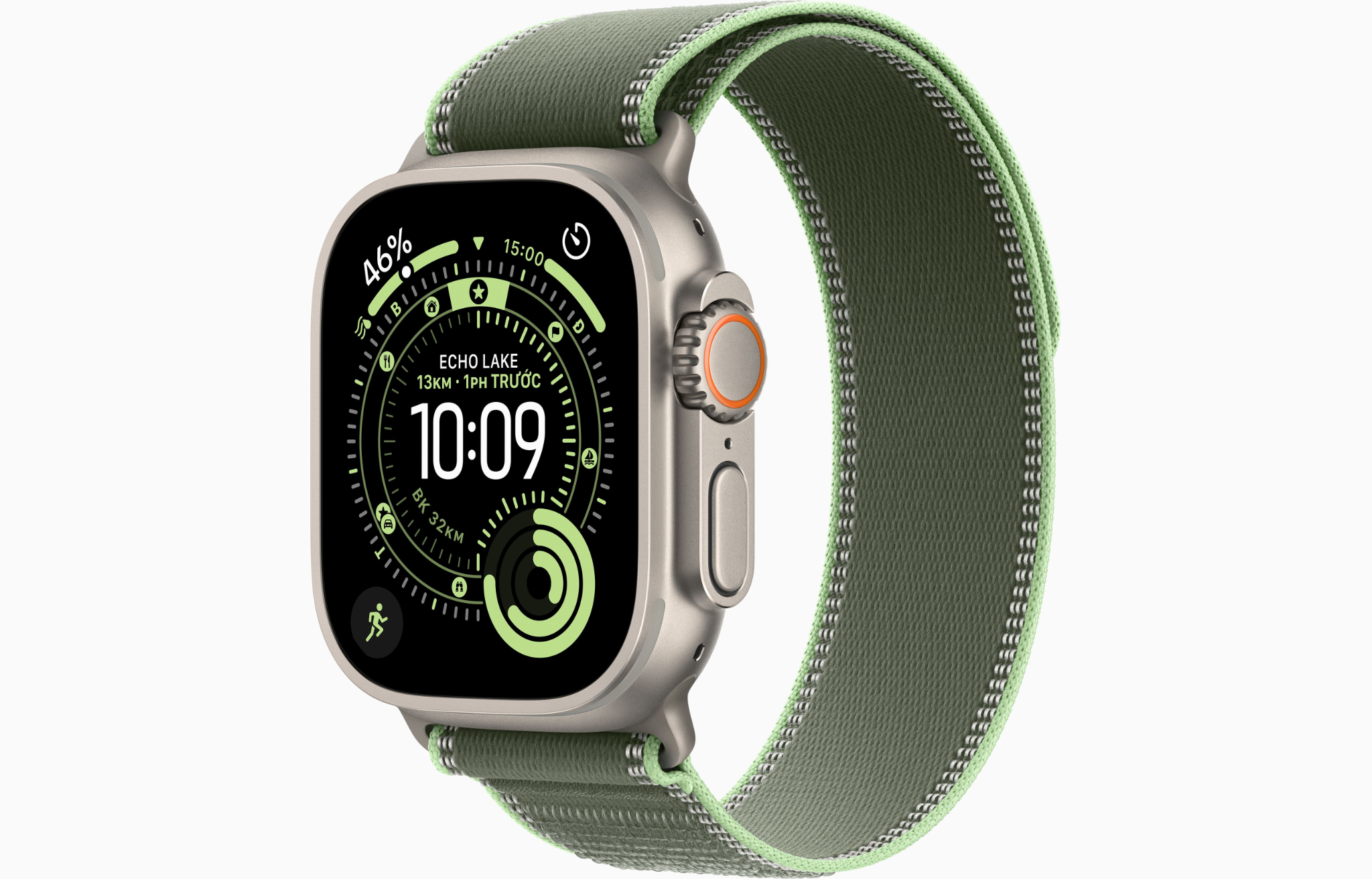Apple Watch Ultra 3 49mm l Viền Titan l Dây Quấn Trail - VN/A (2025)