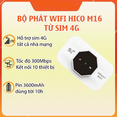 Phát wifi từ sim 4G LTE Hpro H191 sóng cực mạnh