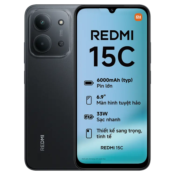 Điện thoại Xiaomi Redmi 15C