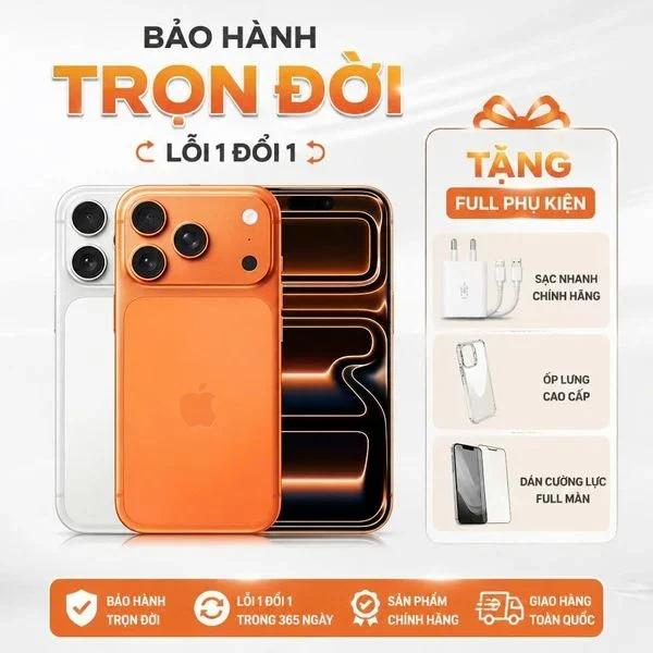 iPhone 17 Pro 256GB - Chính Hãng VN (ZP/A (Active Online)