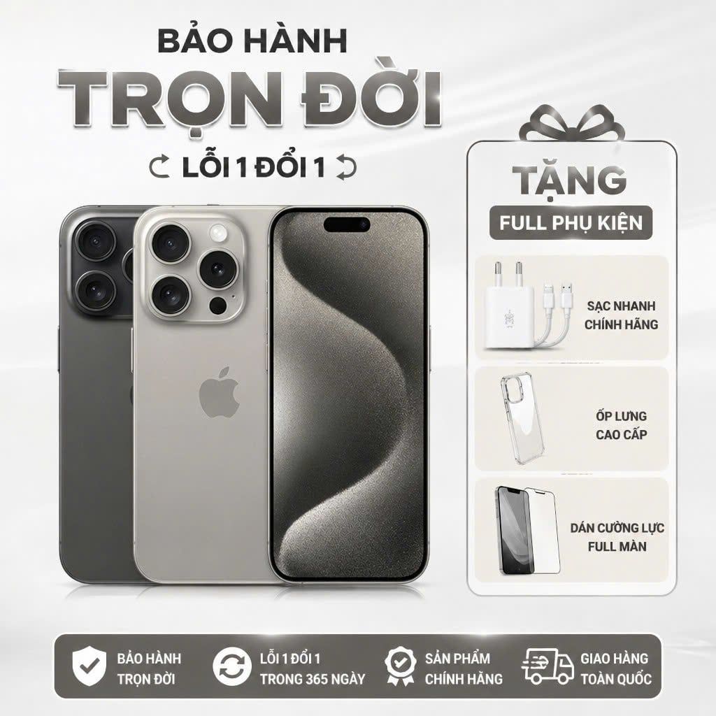 iPhone 15 Pro 512GB (99%) - LL/A