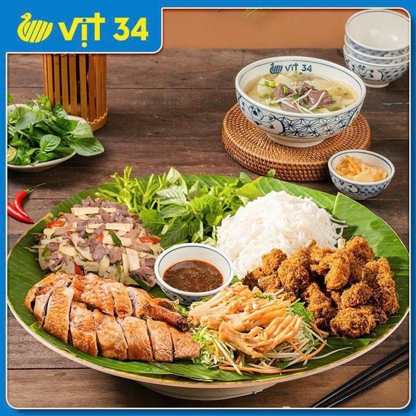  Set vịt mang về 2 (3-4 người) 