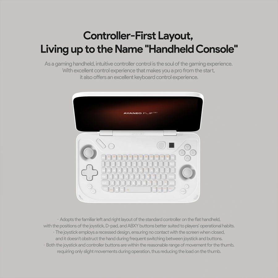 Máy chơi game cầm tay Ayaneo Flip KB