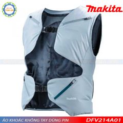 Áo khoác không tay làm mát dùng pin SIZES-L(BL)(18V/14.4V/12V MAX) - DFV214A01