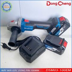 Máy mài góc dùng pin DSM03-100EM Dongcheng (2 pin 4.0Ah)