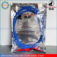 Dẫn hướng dây hàn súng hàn chuẩn Binzel 180A 5.5m- Black wolf