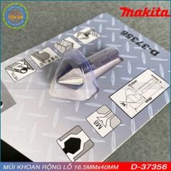 D-37356 - Mũi khoan rộng lỗ 16.5x40MM chuôi lục giác