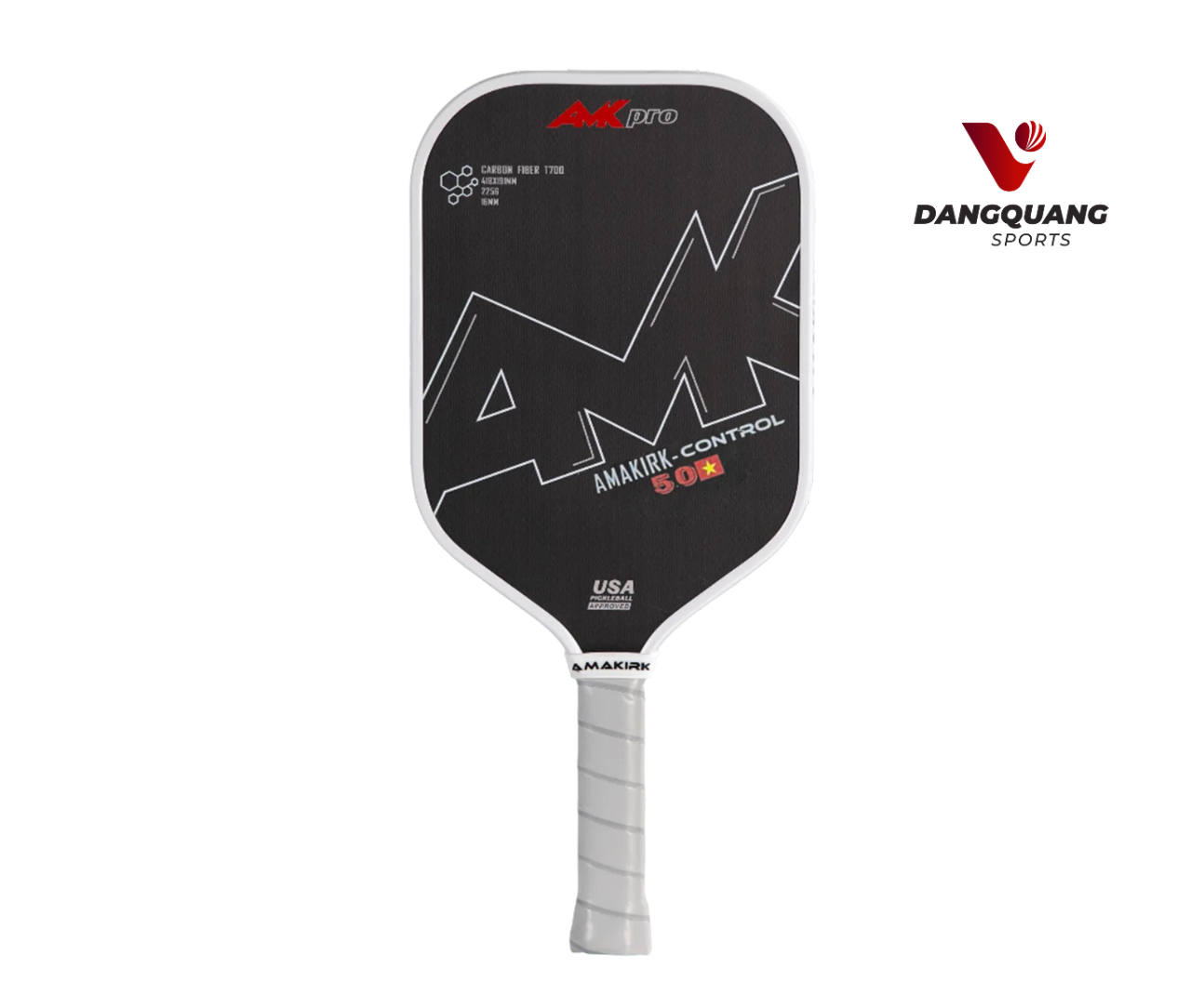  Vợt Pickleball AMAKIRK PRO 5.0 16mm HYPER CONTROL (AMK-Pro50HC) 