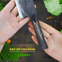 Dao thái sắc bén - Cán sắt - Thép nhíp ô tô - S01 DAO VIP CAO BẰNG