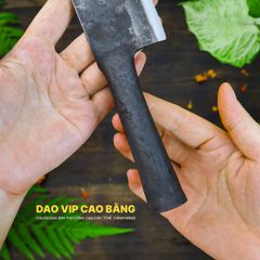 Dao thái sắc bén - Cán sắt - Thép nhíp ô tô - S01 DAO VIP CAO BẰNG