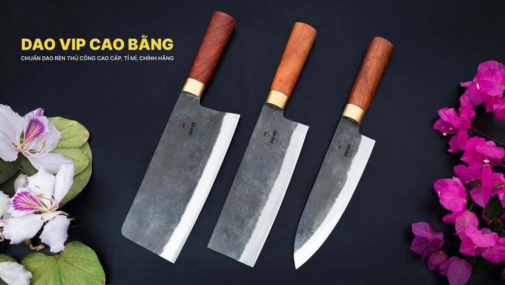 Bộ dao bếp đa năng CB88HD HÀNG CHUẨN DAO VIP CAO BẰNG