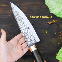 Dao lọc thái thép nhíp dập hoa văn - G17TMDD DAO VIP CAO BẰNG