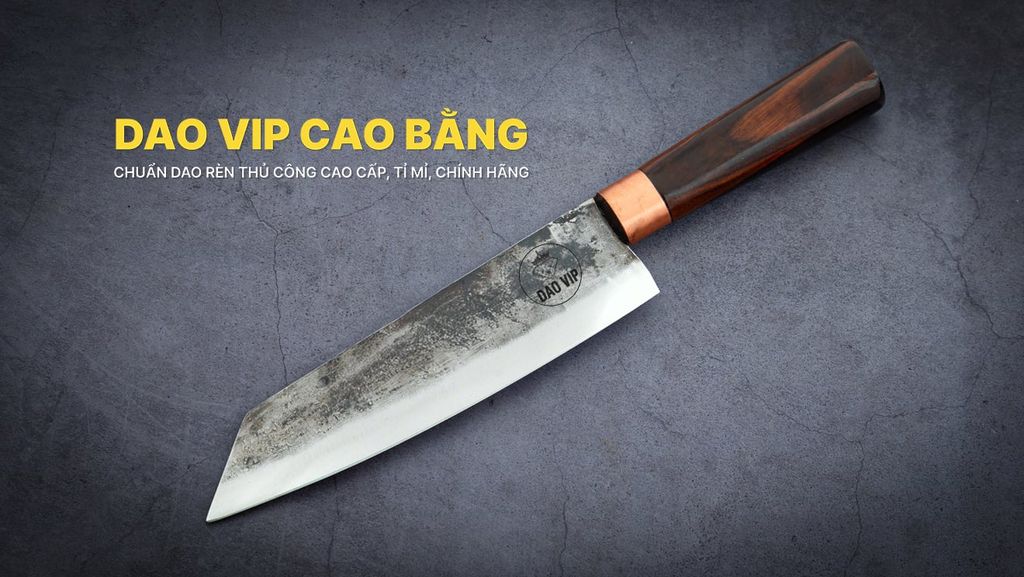 Dao thái nhíp xe dập hoa văn - N07TMDD DAO VIP CAO BẰNG