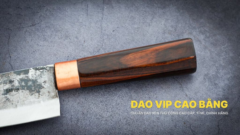 Dao thái nhíp xe dập hoa văn - N07TMDD DAO VIP CAO BẰNG