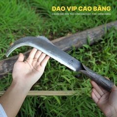 Liềm phất cỏ sắc bén - Thép nhíp ô tô - C04 DAO VIP CAO BẰNG