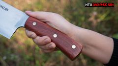 Dao chặt xương thép trắng SXK06