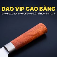 Dao chặt gà vịt thép trắng CG10HI DAO VIP CAO BẰNG
