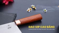 Dao chặt gà thép trắng G05KDD DAO VIP CAO BẰNG