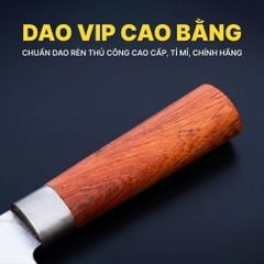 Dao thái thịt thép trắng CT10HI DAO VIP CAO BẰNG