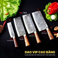 BỘ DAO BẾP CB11 cán cẩm DAO VIP CAO BẰNG