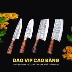 Bộ dao bếp gia đình cao cấp - CB130 DAO VIP CAO BẰNG