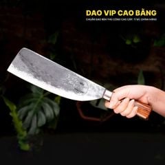 Dao phay chặt gà cán gỗ - CG1 DAO VIP CAO BẰNG
