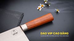 Dao chặt gà thép trắng G05K DAO VIP CAO BẰNG