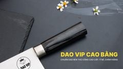Dao tông chặt gà thép trắng - G07KM DAO VIP CAO BẰNG