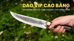 Dao lọc thép nhíp dập hoa văn - DL15TMDD DAO VIP CAO BẰNG