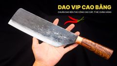 Dao phay chặt gà thép nhíp - CG1DD DAO VIP CAO BẰNG