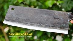 Dao chặt xương sắc bén - Cán sắt - Thép nhíp ô tô - S06 DAO VIP CAO BẰNG