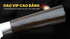 Dao chặt gà phúc sen thép trắng - CGKM DAO VIP CAO BẰNG