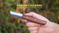 Dao rọc giấy ghép cây thép nhíp xe  DRG DAO VIP CAO BẰNG