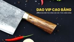 Dao tầu chặt xương - Thép nhíp ô tô - Cán cẩm khâu đồng - DCX01DD DAO VIP CAO BẰNG