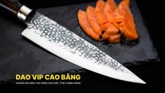 Dao lọc thái thép nhíp dập hoa văn - G17TM DAO VIP CAO BẰNG