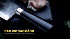 Dao thái 20 cán mun - G02M DAO VIP CAO BẰNG