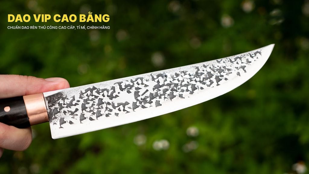 Dao lọc thép nhíp dập hoa văn - DL15TMDD DAO VIP CAO BẰNG