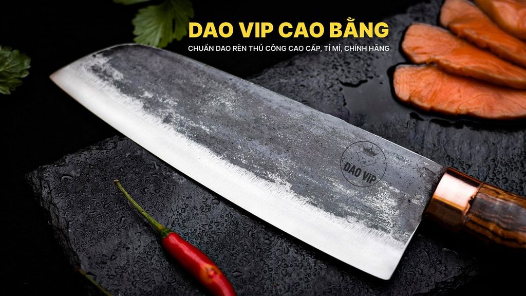 DAO THÁI KIỂU 03 khâu đồng đỏ GT03DD DAO VIP CAO BẰNG
