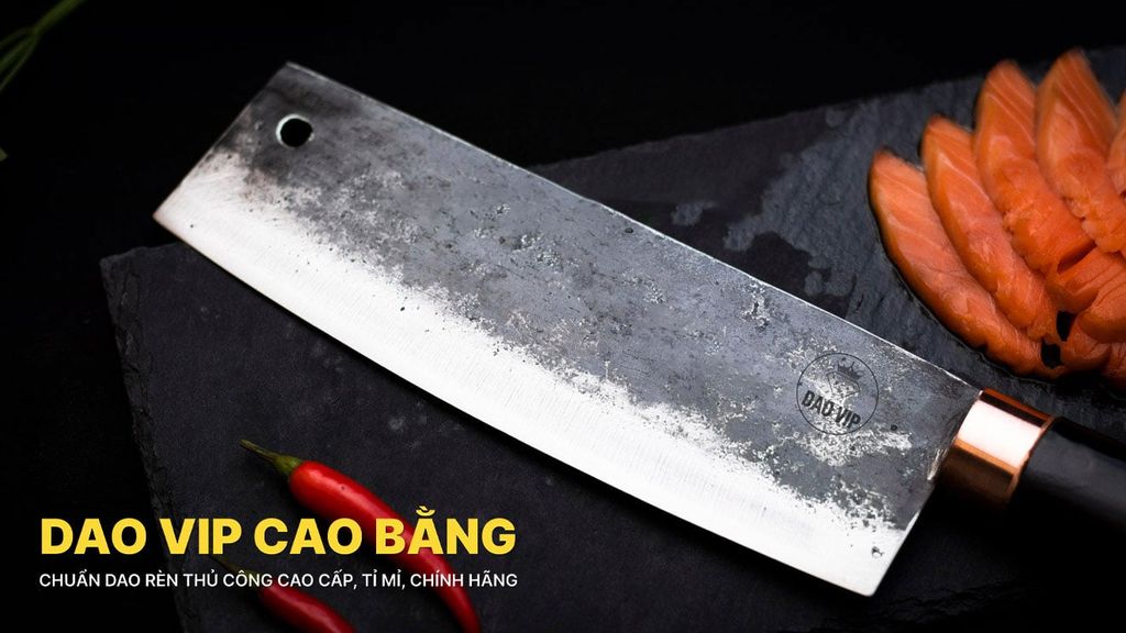 Dao Thái 20 cán mun khâu đồng đỏ - G02MDD DAO VIP CAO BẰNG