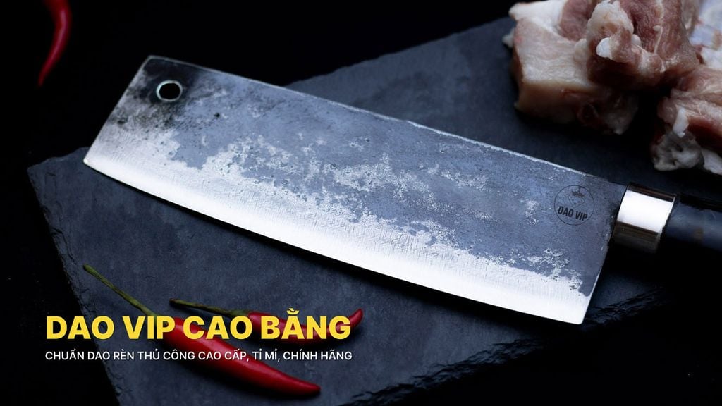 Dao thái 20 cán mun - G02M DAO VIP CAO BẰNG