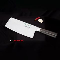 Dao chặt gà phúc sen thép trắng - CGKM