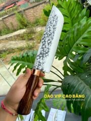 Dao thái lọc thép nhíp dập hoa văn N17TDD DAO VIP CAO BẰNG