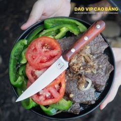 Dao ăn bít tết 12cm thép trắng  - DAC HÀNG CHUẨN DAO VIP CAO BẰNG