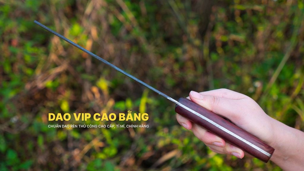 Dao chặt gà cao cấp nhíp xe - SG08 DAO VIP CAO BẰNG