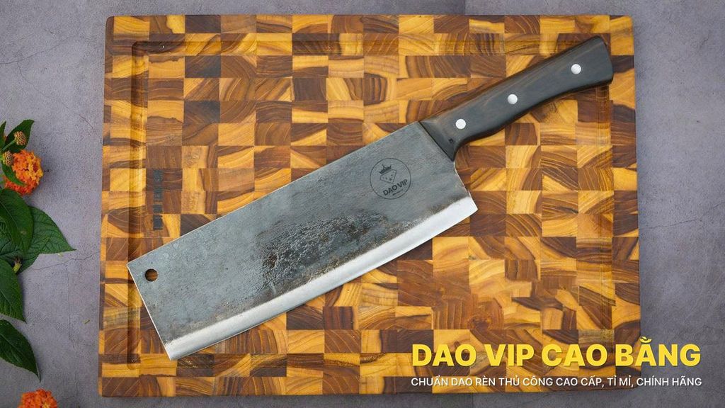 Dao chặt lợn quay 27cm - DCLM27 DAO VIP CAO BẰNG
